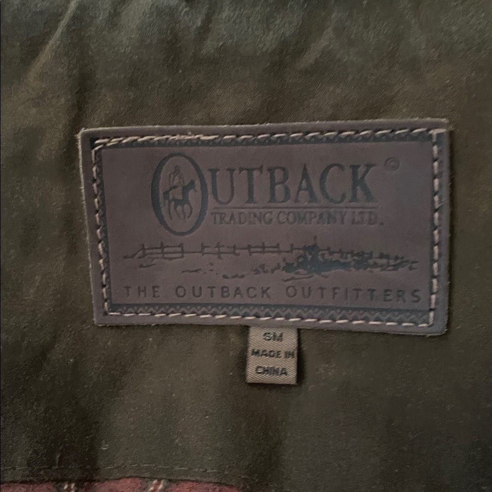 Outback Trading Company Swagman Oilcloth coat jacket - Picture 13 of 14